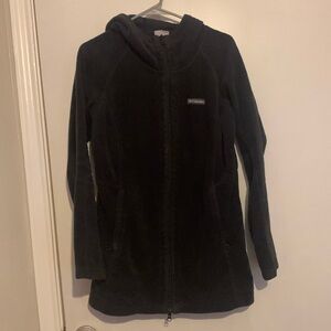 Columbia Black Zip Up Jacket with Zip Pockets